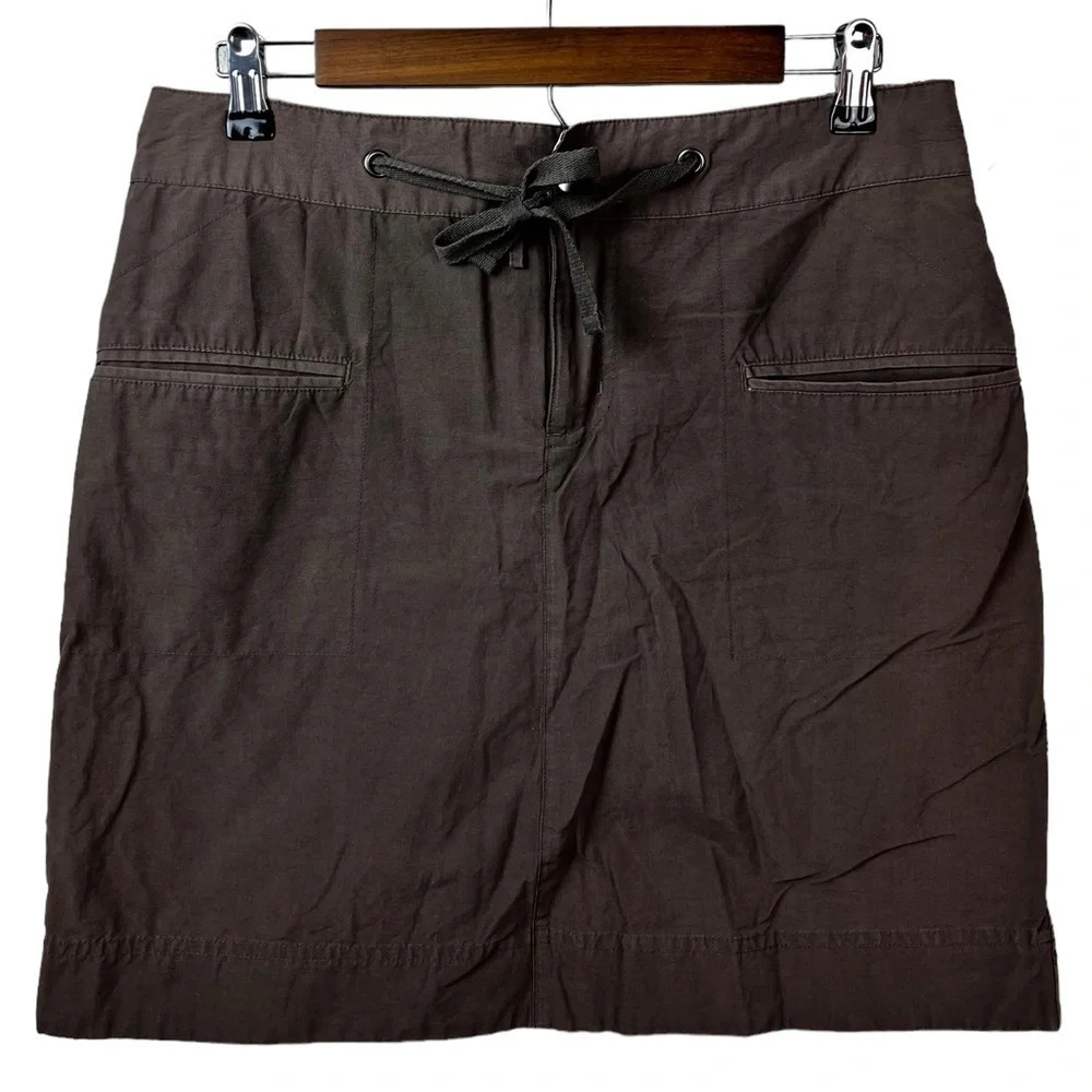 Columbia • Brown Cotton Blend Skort